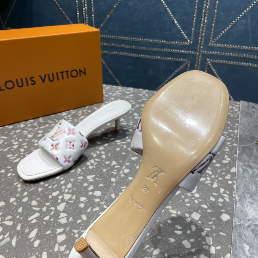 L0vis Vvtt0n Women’s Revival Mule White For Women LV 1AAP7M