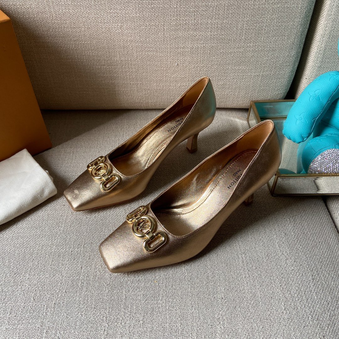 L0vis Vvtt0n Women’s Rotary Pump Gold For Women LV