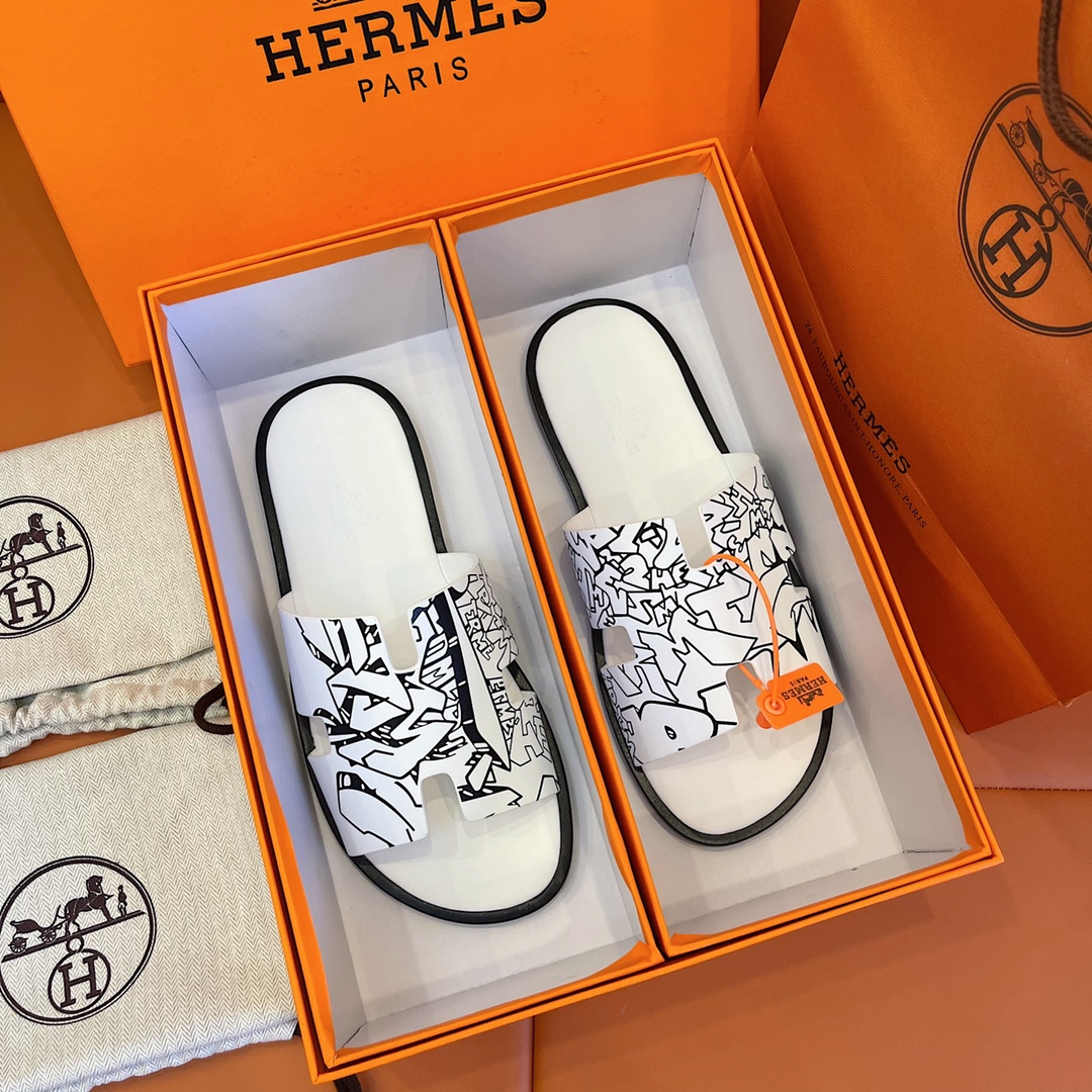 H**me5 Izmir Sandal White For Men H221817ZH11400