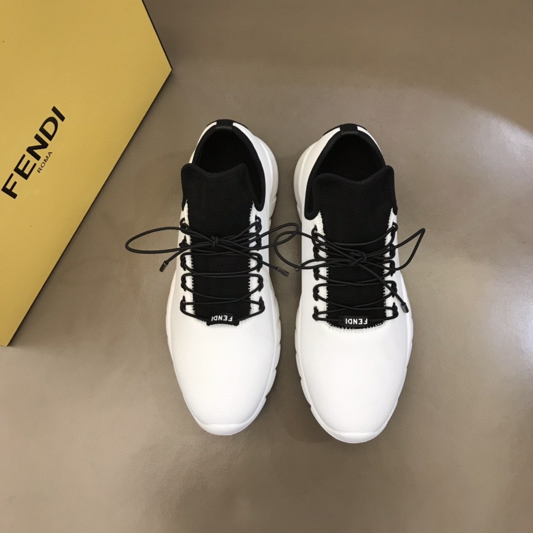 F**di Force Low Tops Sneakers White For Men