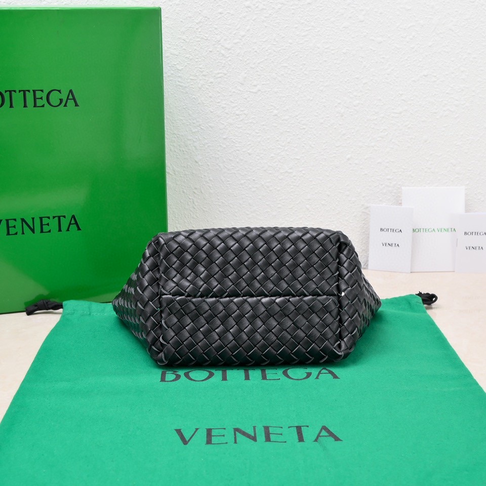 B0tt*ga Ven*ta Mini Cabat Black, For Women, Women’s Bags 7.9in/20cm 709464V1OW18425