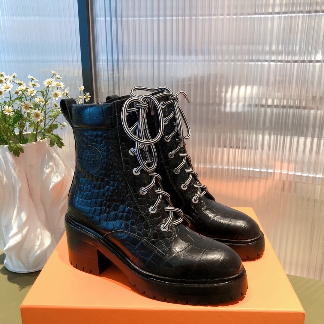H**me5 Fresh Ankle Boots Black For Women 1.6in/4cm