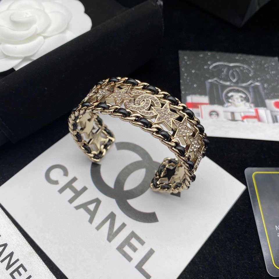 Ch**el Star Bracelet Gold For Women